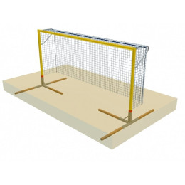 Ворота алюминиевые 5х2 м (профиль 80х80 мм) с закладными элементами (для пляжного футбола)