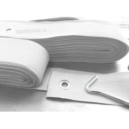 Разметка для пляжного футбола 12х27м - белый (ленты)