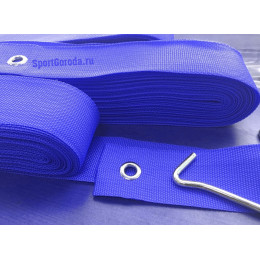 Разметка для пляжного футбола 28х37м - синий (ленты)