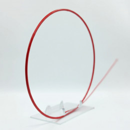 Обруч стальной утяжеленный 90см 1100г