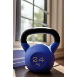 Гиря для кроссфит обрезиненная 24 кг