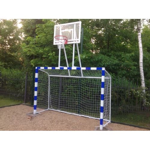 Ворота с баскетбольным щитом, пара, 10мм 120*90см